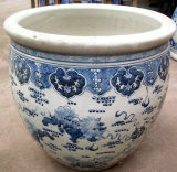 Chinese Hand Painting Porcelain Pot Lw264