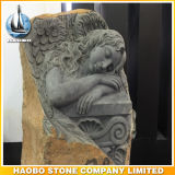 Full Carved in Sorrow Angel Design Headstone Granite Marble Sandstone