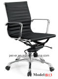 Modern Office/Hotel Swivel Leather Metal Eames Manager Chair (PE-B13)