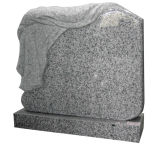 European Tombstone with Cross Shape Carving Headstone