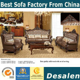 Best Quality Office Furniture New Classic Arab Leather Sofa (169-4)