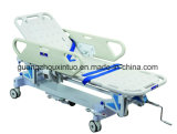 Hand Lift Emergency Hospital Trolley Aluminum Alloy Emergency Bed