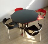 New Design Restaurant Use Cheap Wood Table and Chair