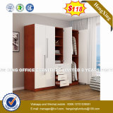Fashion Style Rustic Wooden Suppliers Home Wooden Wardrobe (HX-8NR1097)