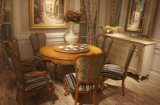 French Furniture Royal Wood Dining Table and Chair Set