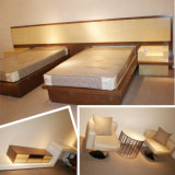 2014 Queensize Luxury Chinese Wooden Restaurant Hotel Bedroom Furniture (GLB-70008)