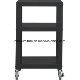 Metal Display /Go Cart Carbon Three Shelf Table