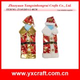 Christmas Decoration (ZY14Y265-1-2) Christmas Wine Bag Craft Handmade Gifts