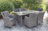 Rattan Garden Furniture Outdoor Dinging Set 0633 in Round Wicker