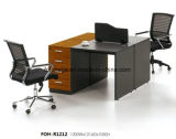 Simple Design Tailored Modular Computer Desk for 2 Persons