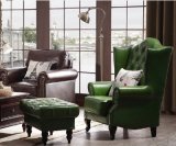 Leisure Living Room Bedroom Leather Chair