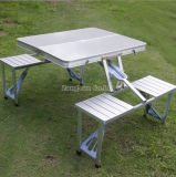 Aluminum Alloy Conjoined Folding Tables and Chairs
