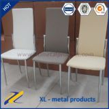 Best Sales PU/PVC Leather Chromed Legs Dining Room Chair