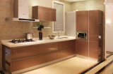 High Gloosy UV Faced Door Kitchen Cabinet Design (ZX-014)