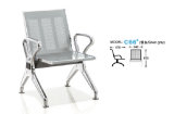 Steel Chair Public Bench Hospital Visitor Chair Single and 2 Seater Airport Chair C66# in Stock