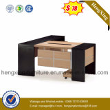 Straight Shape Steel Leg CIF Trade Office Desk (HX-5N418)
