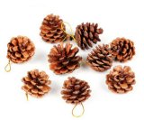 OEM Pinecones Hang Decoration and Craft on Christmas Tree