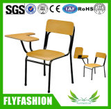Sf-14f High Quality Metal Wooden Training Chair with Folable Sketching Writing Pad