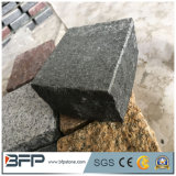Wholesale Natural Split Basalt Cobble Stone Interlocking Paving Stone for Walkway