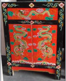 Chinese Antique Wood Painted Cabinet