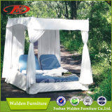 Beautiful Outdoor White Rattan Daybed (DH-8610)
