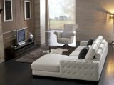 with Signal Chair, Europen Classic Geniune Leather Sofa