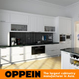 Oppein Traditional Luxury White Maple Solid Wood Kitchen Cabinets (OP16-S03)