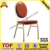 Hotel Round Back Stackable Metal Banquet Chair