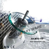 Glass Waterfall Basin Faucet Mixer (M70-110)