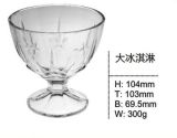 Clear Ice Cream Glass Bowls Good Price Tableware Sdy-F00438