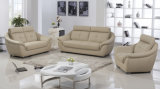 Living Room Leather Sofa (Yj819)