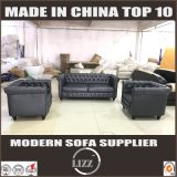 Chesterfield Modern Design Soft Leather Sofa in Foshan