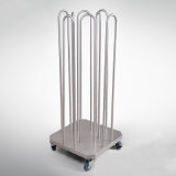 Movable Metal Collecting / Storage Rack / Shelf for Hangers