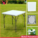 Foldable HDPE Table for Wedding/Outdoor/Banquet/Hotel/Restaurant