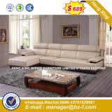 Italy Design Classic Wooden Office Furniture Leather Office Sofa (HX-SN8075)