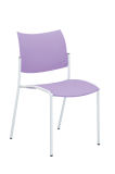 Plastic Four Leg Dining Chair, Fs-90043-1