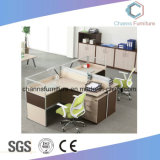 Classical Hot Sale Two Seats Office Computer Table with File Cabinet CAS-W1857