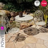 Wrought Iron Outdoor Furniture Table with Chairs