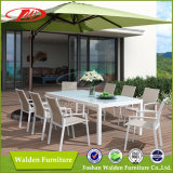 High Quality Garden Aluminum Tables and Chairs, Textilene Chairs, Outdoor Dining Tables and Chairs