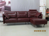 Modern Living Room Furniture Leather Sofa for Leather Couch