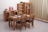Kd Oak Table and Chairs for Dining Room Furniture