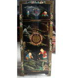 Antique Furniture Chinese Hand Painted Big Cabinet Lwa329