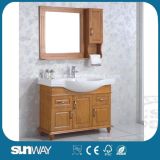 Floor Standing Solid Wood Bathroom Cabinet with Sink