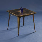 Classical Style Retro Square Cafe Tolix Metal Table (SP-CT672)