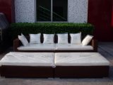 Rattan Furniture / Outdoor Furniture / Rattan Bed (GET1677)