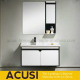Modern Wooden Furniture Lacquer White Hanging Bathroom Cabinet (ACS1-L46)