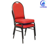 Hotel Restaurant Metal Frame Fabric Dining Chair