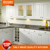 Classic Style White Painted Glass Door Kitchen Cabinets