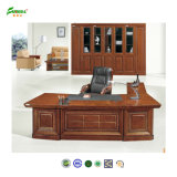 2014 MDF Wood Veneer Office Table with PU Cover