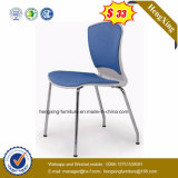 Simple Design Fabric Seat Plastic Chair (HX-PLC003)